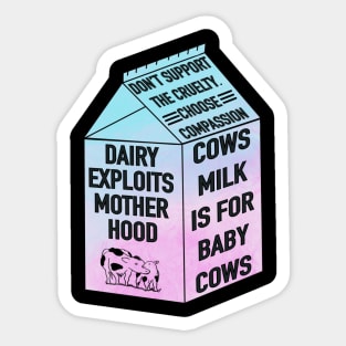 Dairy Exploits Motherhood Sticker